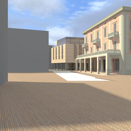 Montanari Costruzioni render edificio da costruire