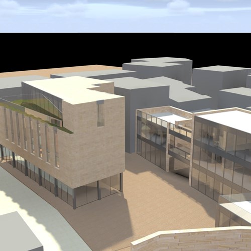 Montanari Costruzioni render nuovo edificio