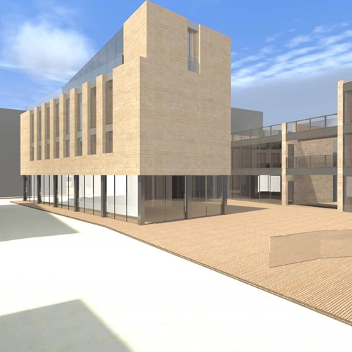 Progetto nuovo edificio Montanari Costruzioni