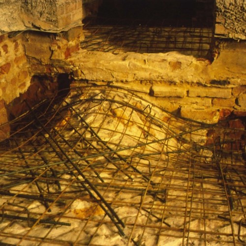 Restauro pavimento di una villa del 700