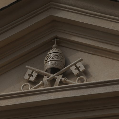 facciata chiesa san pietro apostolo fidenza restaurata