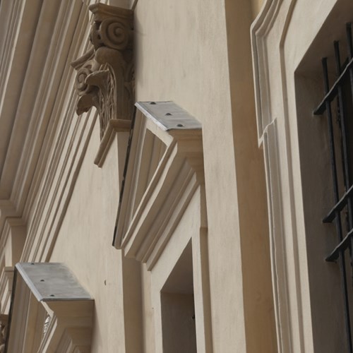 facciata chiesa san pietro apostolo fidenza restaurata