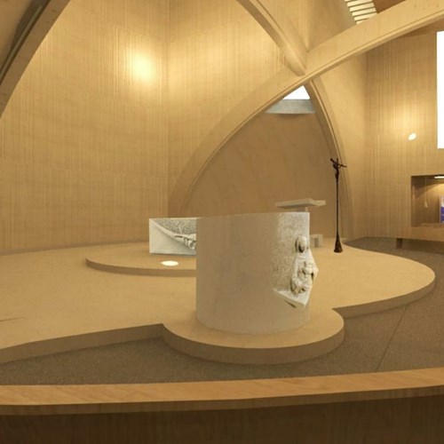 Realizzazione edificio di culto a Piacenza Montanari Costruzioni