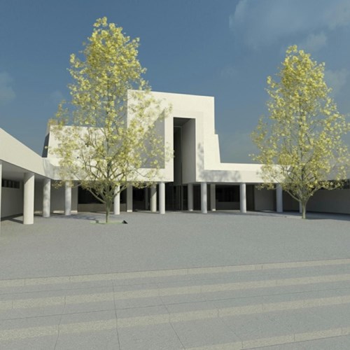 Progetto realizzazione edificio di culto a Piacenza Montanari Costruzioni