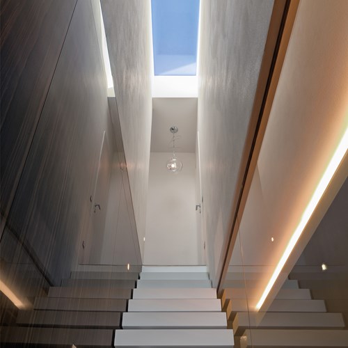 Particolari degli interni di una villa realizzata da Montanari Costruzioni