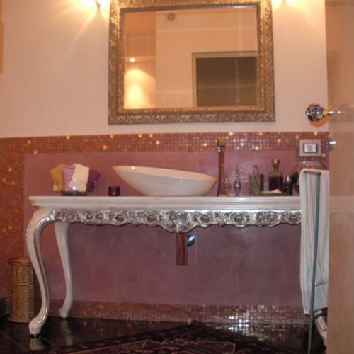 Bagno di una villa realizzata da Montanari Costruzioni