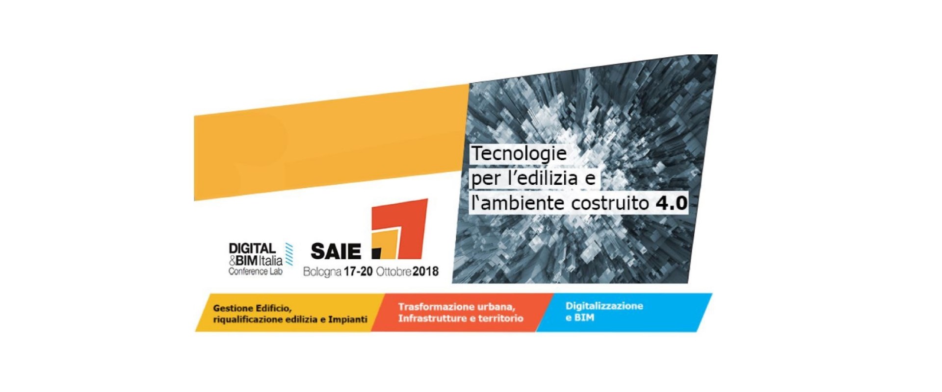 SAIE Bologna 2018 tecnologie per edilizia
