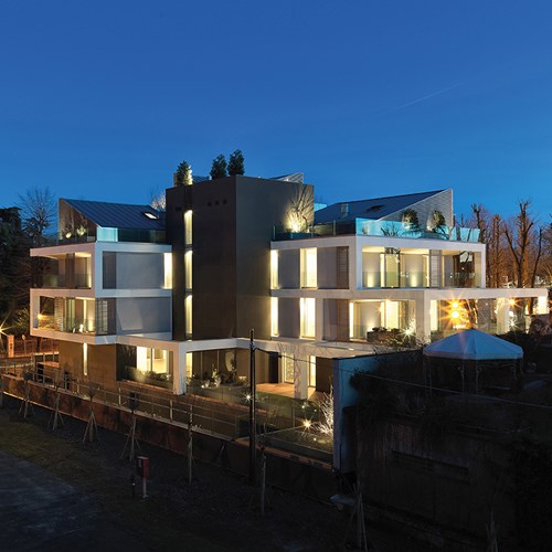 Fidenza Casa sul Parco vista notturna