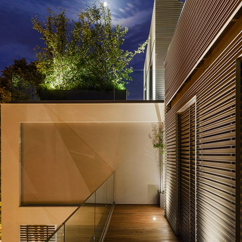 Casa sul Parco Fidenza particolare esterni e terrazzo