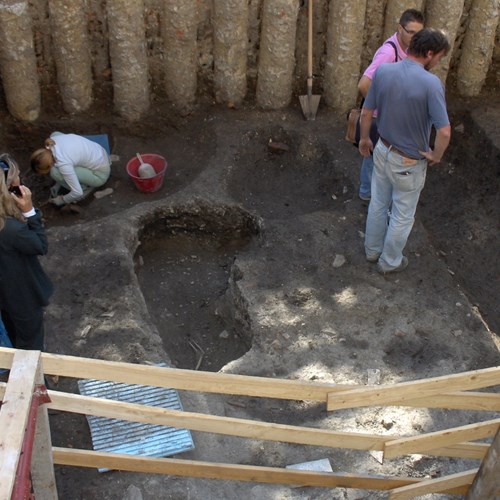scavi archeologici a fidenza realizzati da Montanari Costruzioni