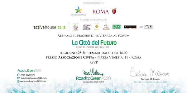 La città del futuro forum roma 2018